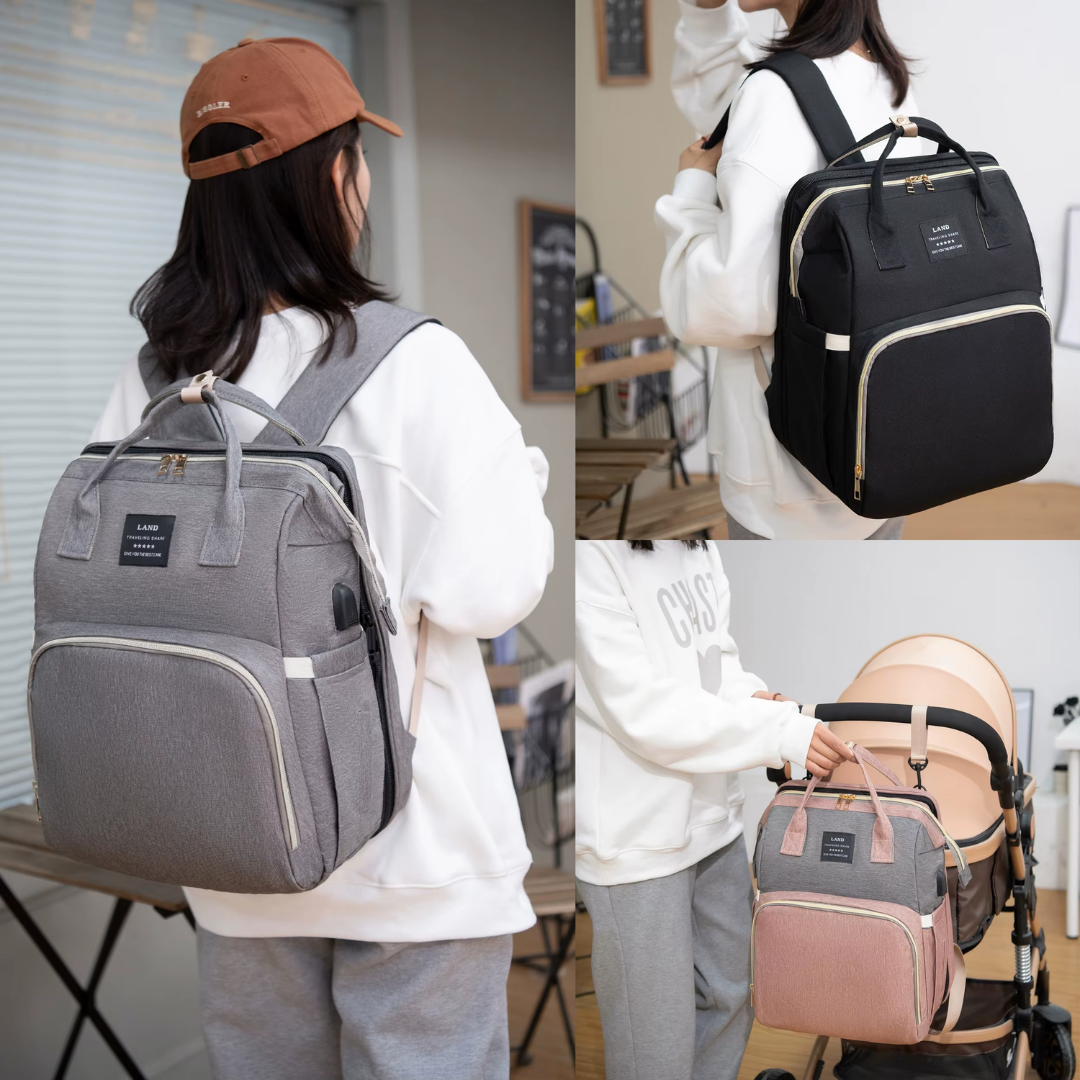 Nestly – Der Wickelrucksack, der alles kann
