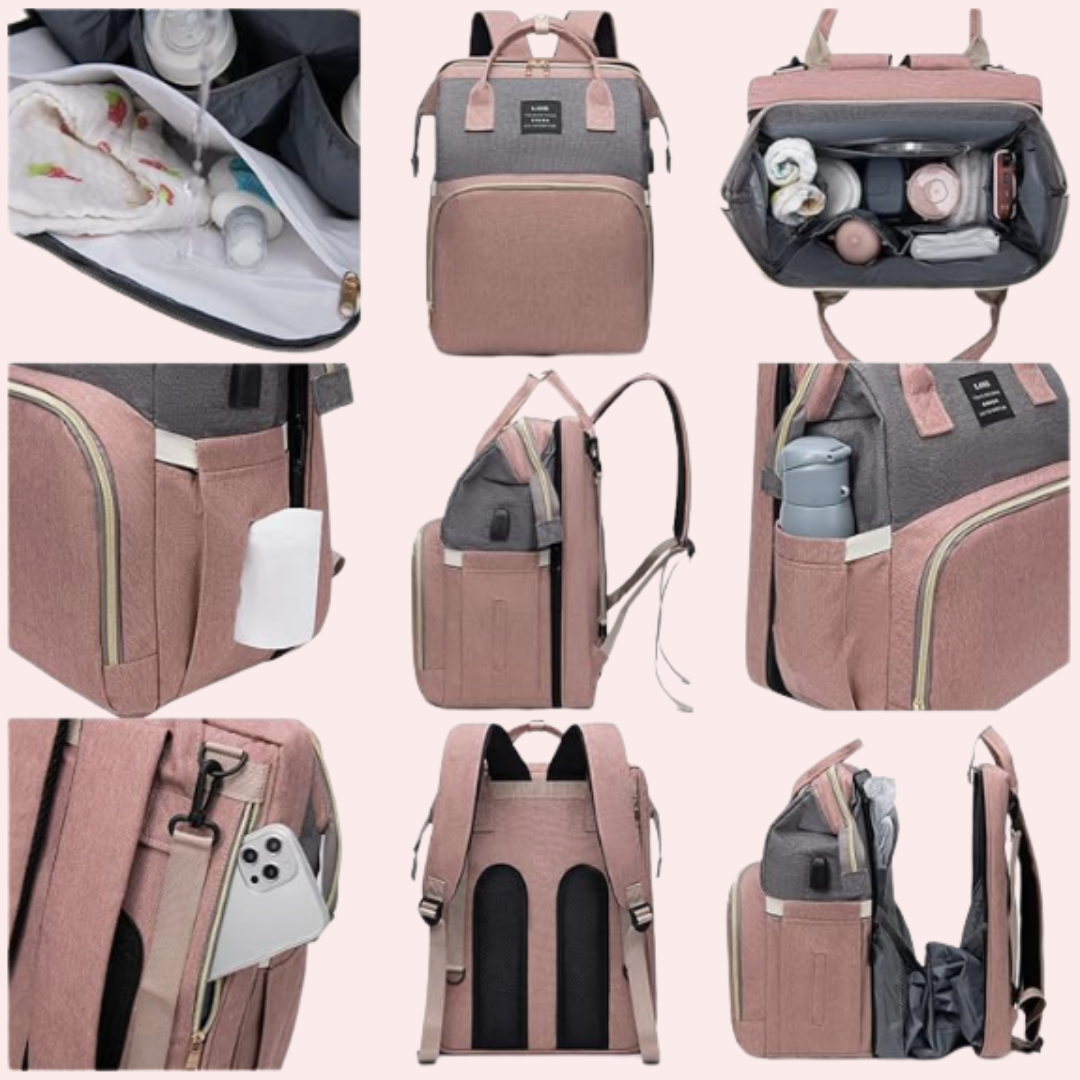 Nestly – Der Wickelrucksack, der alles kann