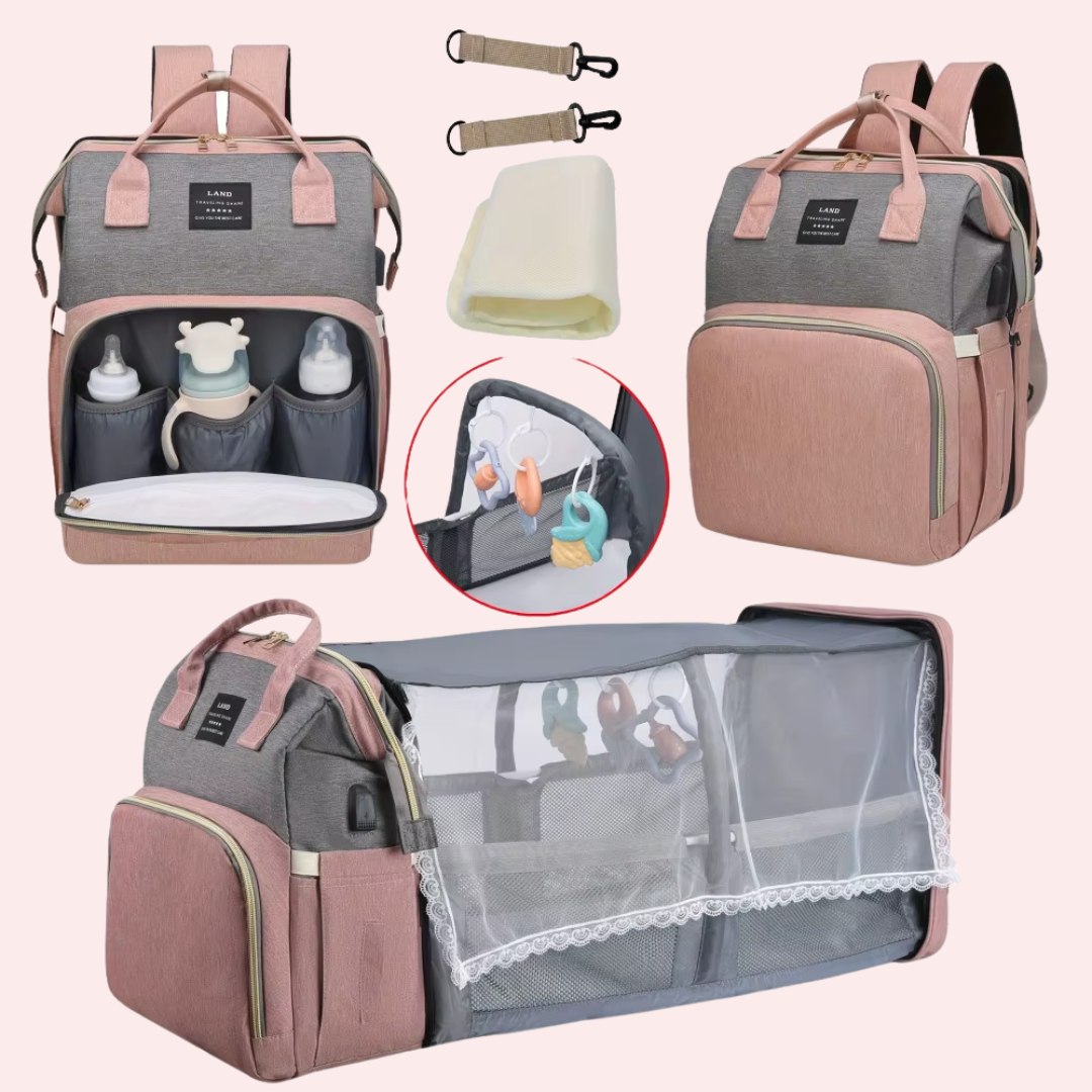 Nestly – Der Wickelrucksack, der alles kann
