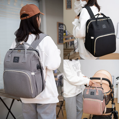 Nestly – Der Wickelrucksack, der alles kann